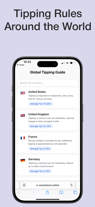 Split & Tip: Tip Calculator Screenshot 4 of 4