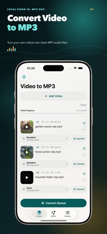 Video to MP3 Converter One Screenshot 1 of 4