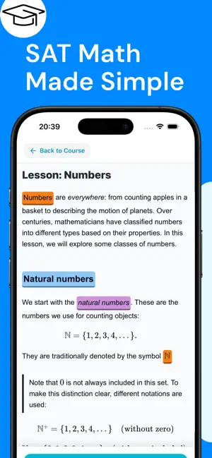 SAT Math Learner screenshot 1