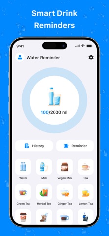 Water Reminder : Remind Drink Screenshot 2 of 4