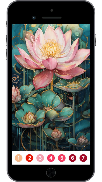 Tap Color By Number Art Game screenshot-4