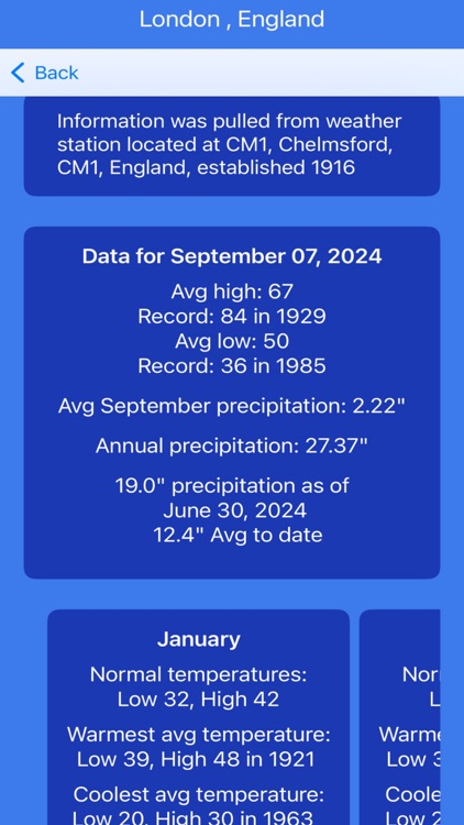 Historical Weather screenshot-3