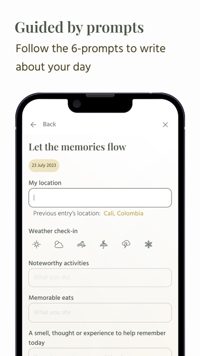 Journalfy Travel Journal Screenshot