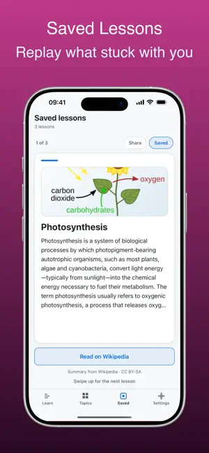 Scroll to Learn - Daily Facts screenshot 3