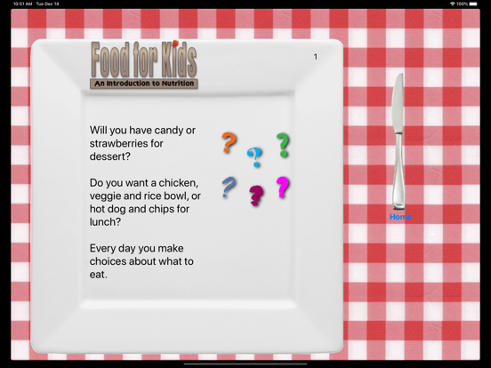 Screenshot #5 pour Food for Kids