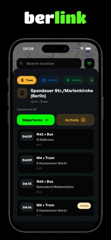 Berlink: Berlin Taxi & Transit iPhone screenshot