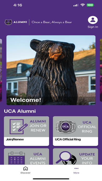 Screenshot #1 pour UCA Alumni