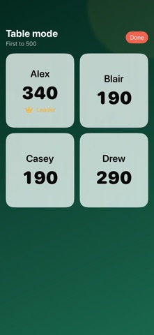 Rummy 500 Scorekeeper screenshot 1