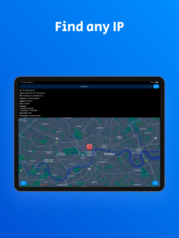 My IP: Address Location Screenshots