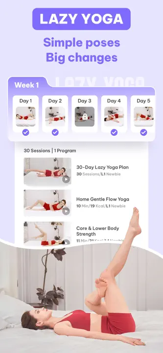 Daily Yoga: Screenshot 4 von 10