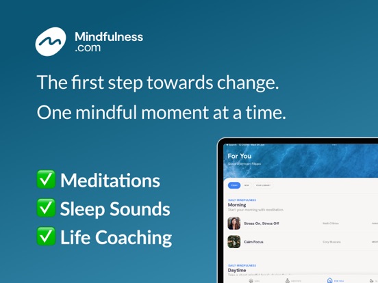 Screenshot #4 pour Mindfulness.com Meditation App