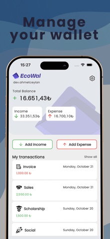 Ecowal Screenshot 1 of 4
