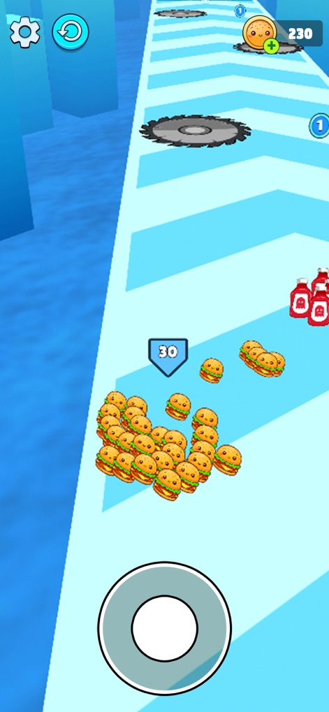 Hungry Food Chase: Crowd Run - Games App | MWM