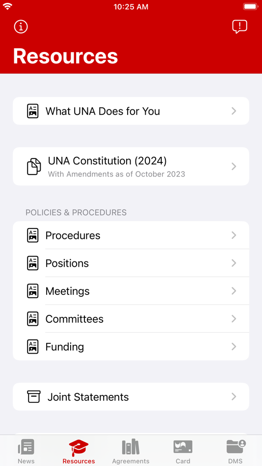 #3. UNA (iOS) 由: United Nurses of Alberta