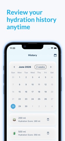 Water Drinking Daily Reminder iPhone screenshot