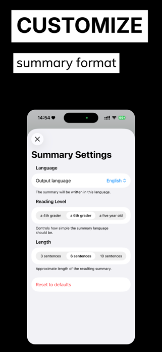 Simplify Text, TLDR: Simply Screenshot 4 of 5