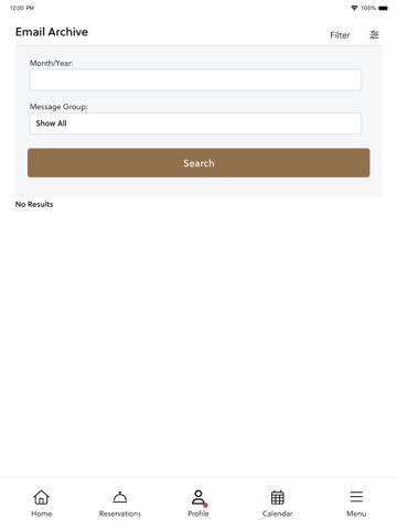 Clubs of Dove Mountain iPad screenshot