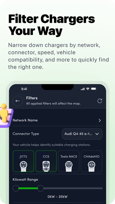 ezVOLTz EV Station Locator iPhone screenshot 2 - Navigation app