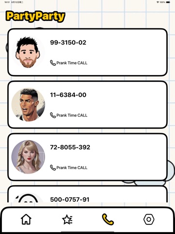 Prank Party : sounds  & call iPad screenshot