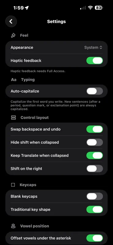 Steno Keyboard Pocket screenshot 4 of 9