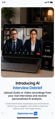 Digital Interview AI iPhone screenshot