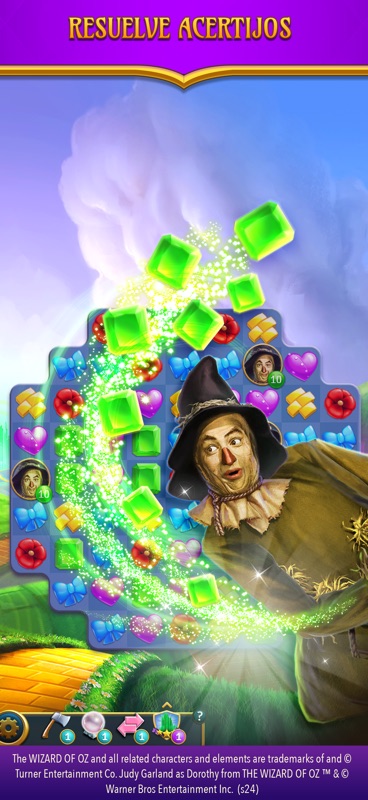 The Wizard of Oz Magic Match 3 screenshot 2