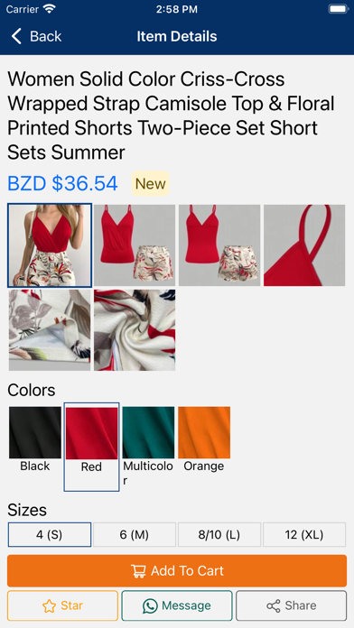VShop Belize Screenshot