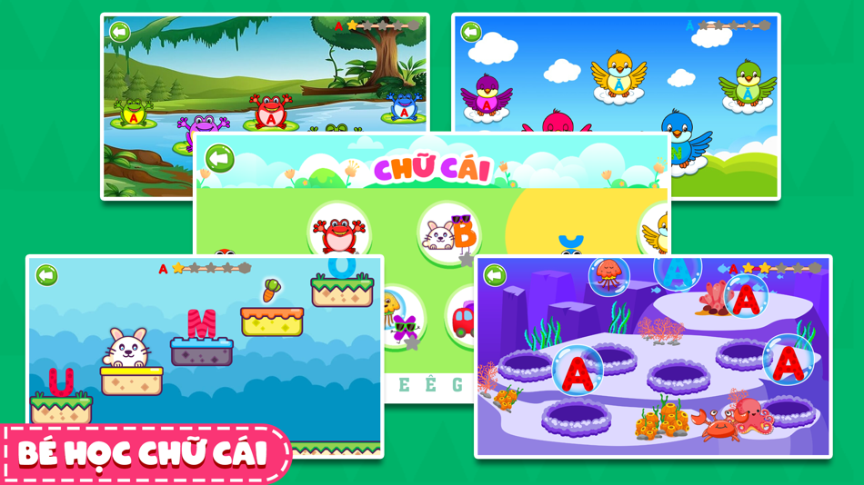 #2. Bé Học Chữ Cái Tiếng Việt (iOS) By: Khac Toai Nguyen