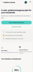 Resilience Ready: Family Plan screenshot
