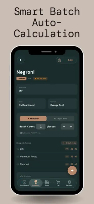 Recipe Sync - Cocktail Prep screenshot 2