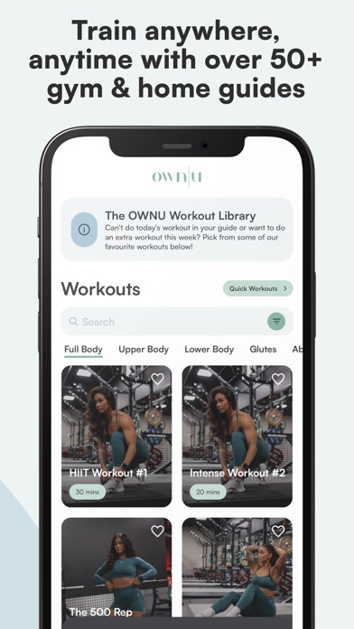 OWNU: Strength & Gym Training Screenshot