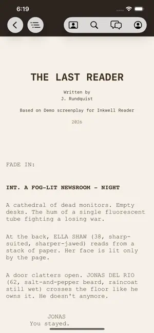 Inkwell Reader screenshot 1