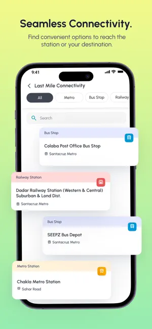 MetroConnect3 iPhone screenshot 3