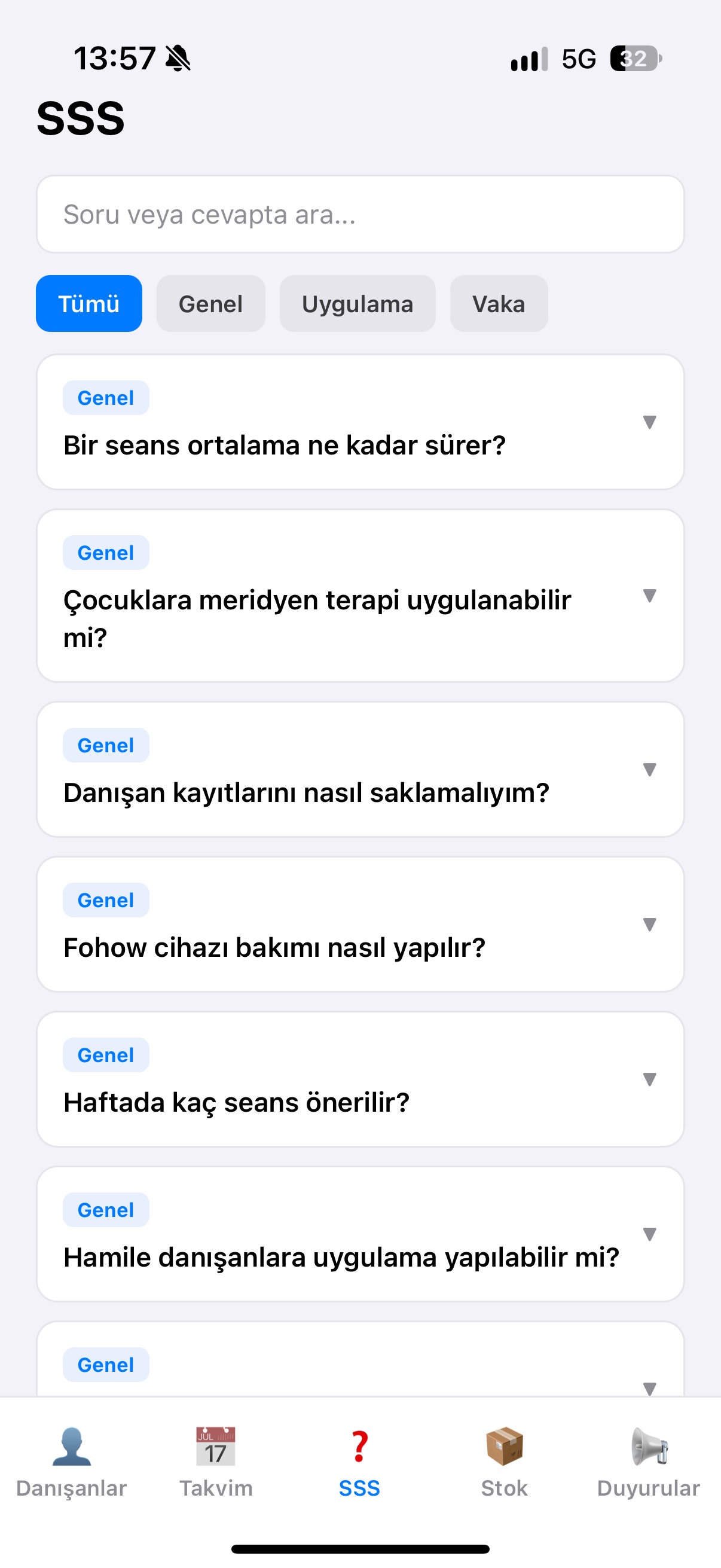 Screenshot 5 of Meridyen Terapi Asistanı