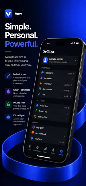 Vow - Habit & Streak Tracker screenshot 4