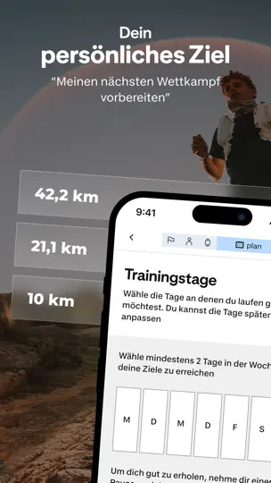 Screenshot von Kiprun Pacer Laufpläne auf dem iPhone 4