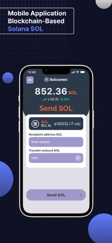 Solconex - Solana Wallet Screenshot 3 of 4