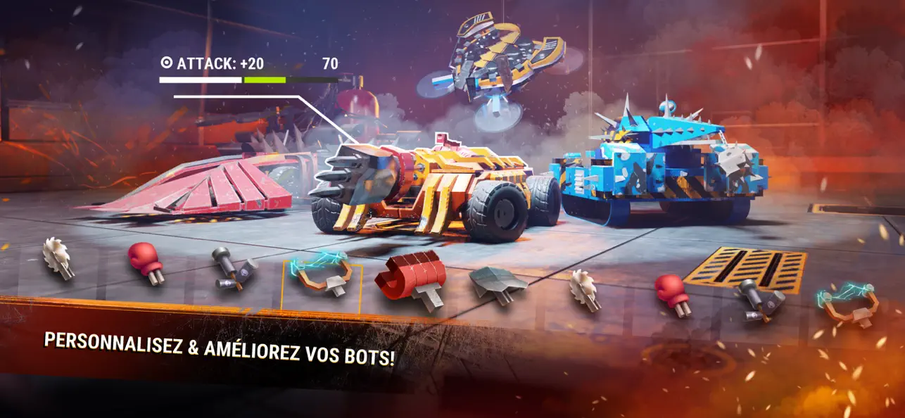 Screenshot #3 pour Robot Clash - Bagarre Tournoi