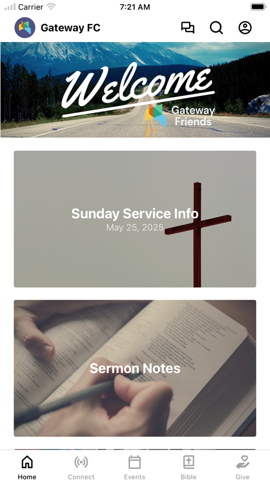 #1. Gateway Friends (iOS) 由: EVANGELICAL FRIENDS CHURCH SOUTHWEST