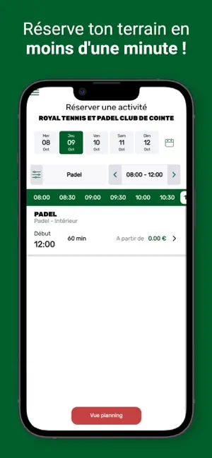 RTC COINTE TENNIS ET PADEL screenshot 3