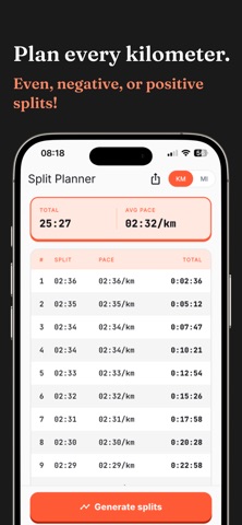 Pace Calculator - PaceShare Screenshot 4 of 5