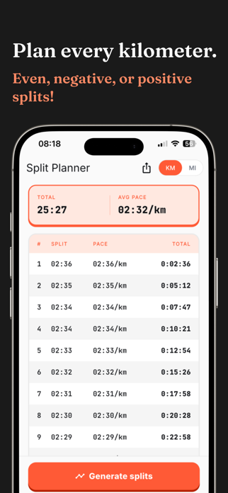Pace Calculator - PaceShare Screenshot 4 of 5