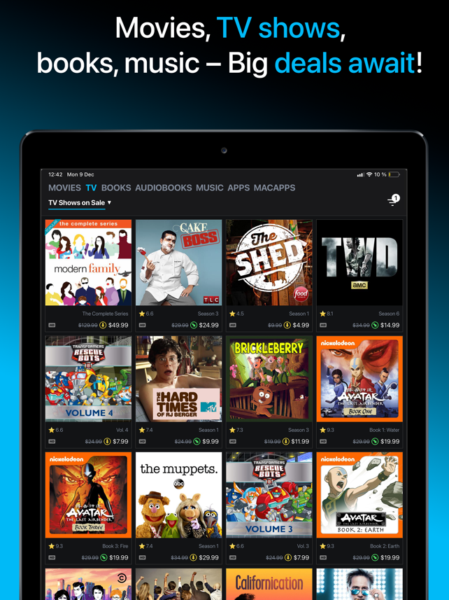 CheapCharts - Movie & TV Deals Screenshot