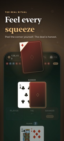 Baccarat Trainer & Scoreboard iPhone screenshot