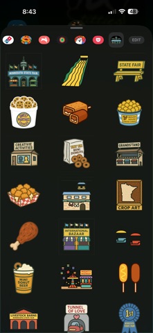 Minnesota State Fair Stickers screenshot