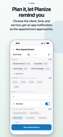 Appointment Calendar: Planize Screenshot 3 of 7