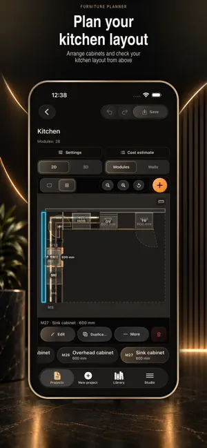 Furniture Planner: 3D Design screenshot 4