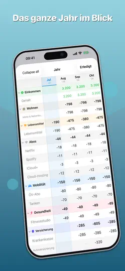 Screenshot von Tide - Budgets App auf dem iPhone 2
