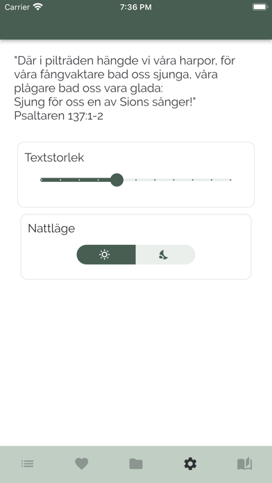 Sions Sånger Screenshot