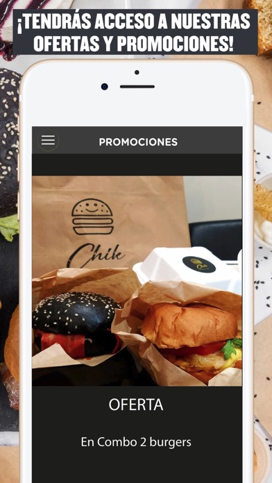 CHIK Burgers, brunch & chill Screenshot